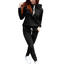 Load image into Gallery viewer, SFIT 2 Piece Set Women Hoodies Pant Clothing Set Warm Newest Clothes Ladies Solid Tracksuit Women Set Top Pants Suit Female