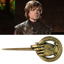 Load image into Gallery viewer, Game of Thrones Hand of the King Cosplay Badge Metal Alloy Brooch Pin