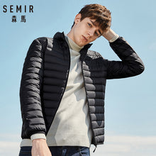 Load image into Gallery viewer, SEMIR 2018 Down Jacket Men Winter Portability Warm 90% White Duck Down Hooded Man Coat jaqueta masculino chaqueta hombre